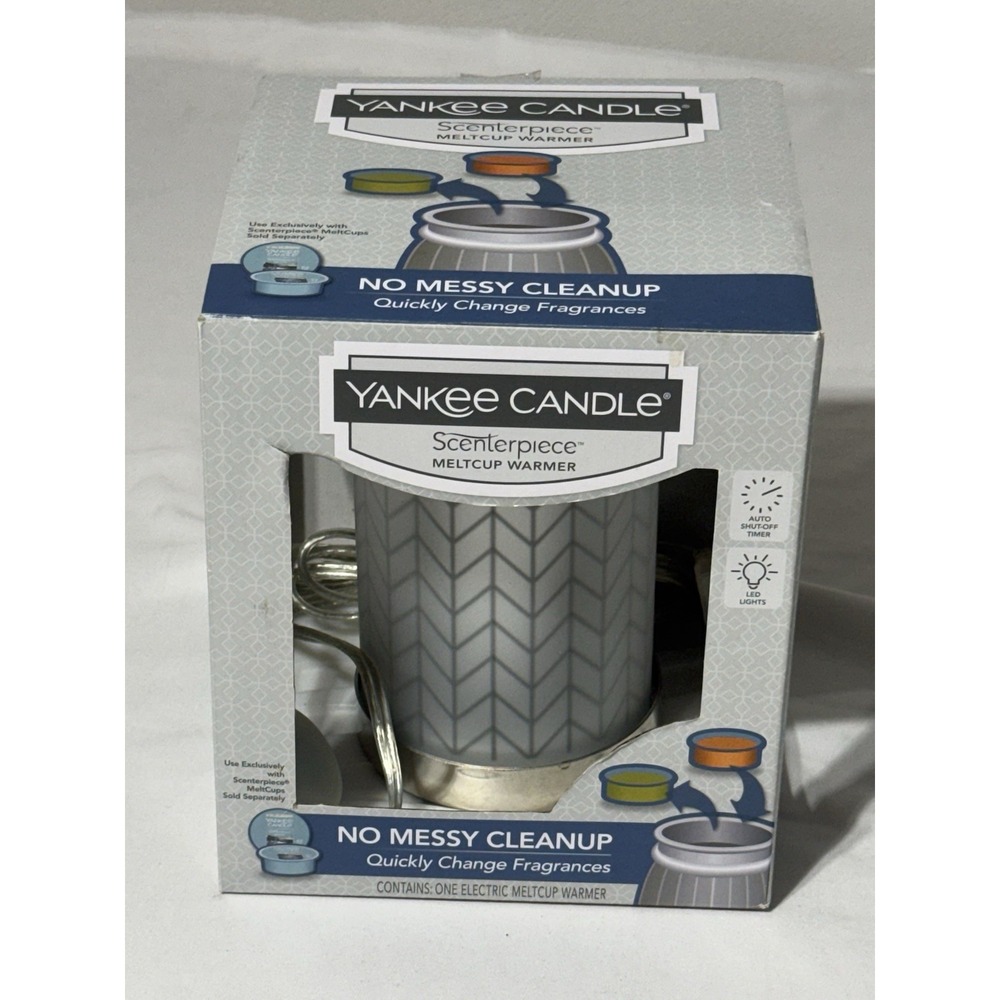 Yankee Candle Scenterpiece Meltcup Wax Warmer Arrow LED NIB